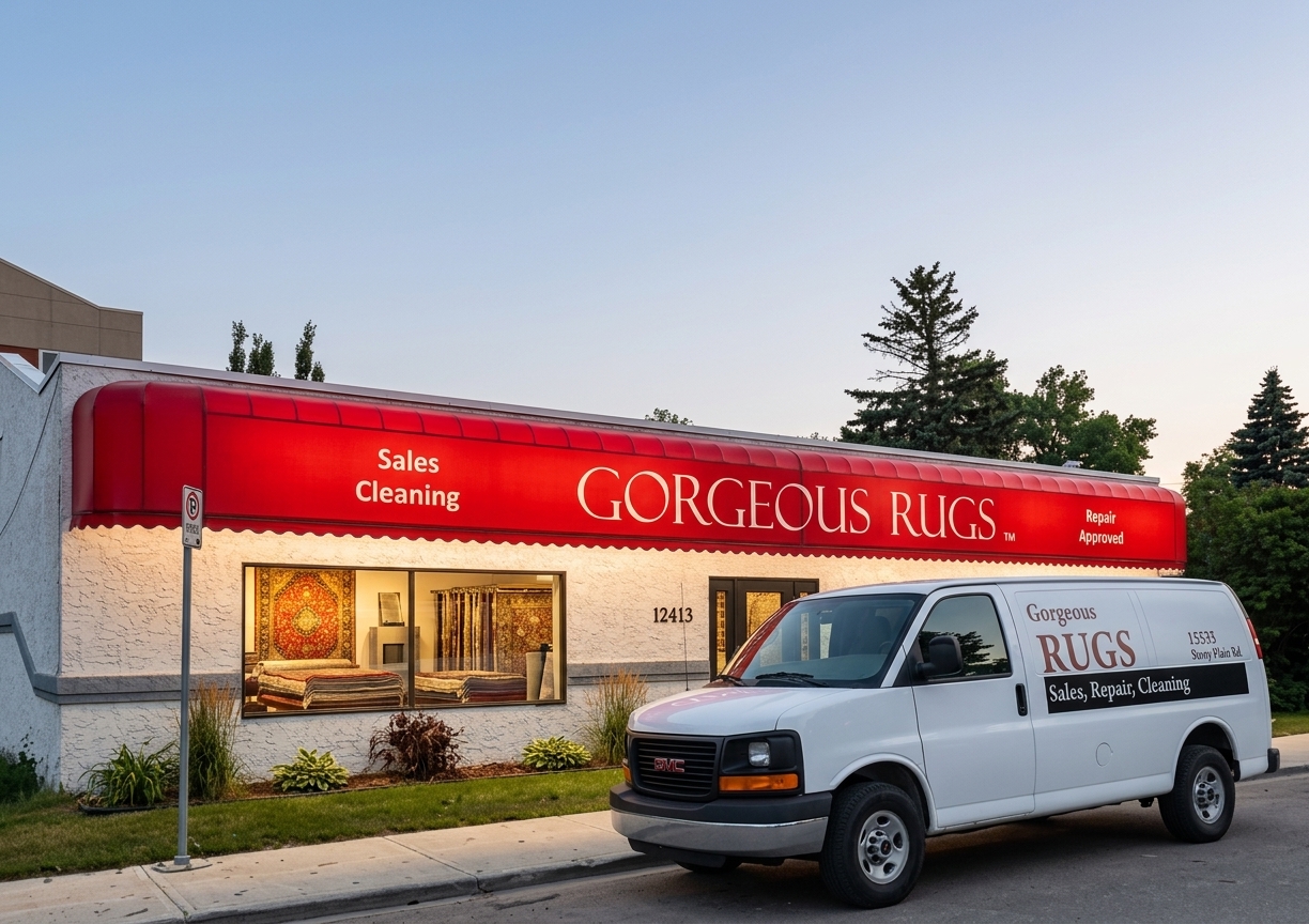 Gorgeous Rugs Store Front – Downtwon Gorgeous Rugs Store Front - Downtwon